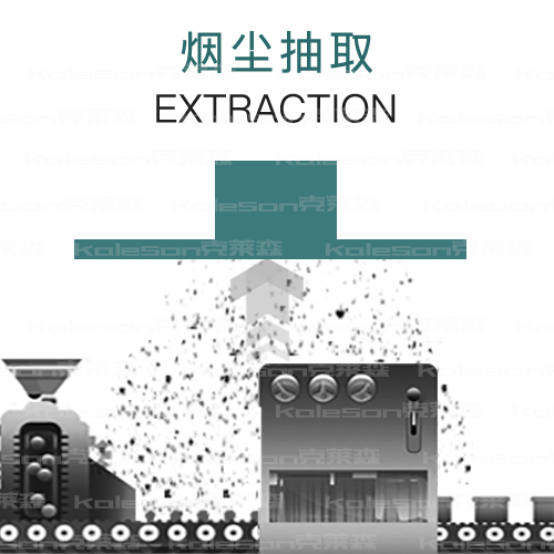 大量粉尘扬尘吸尘罩吸尘示意图