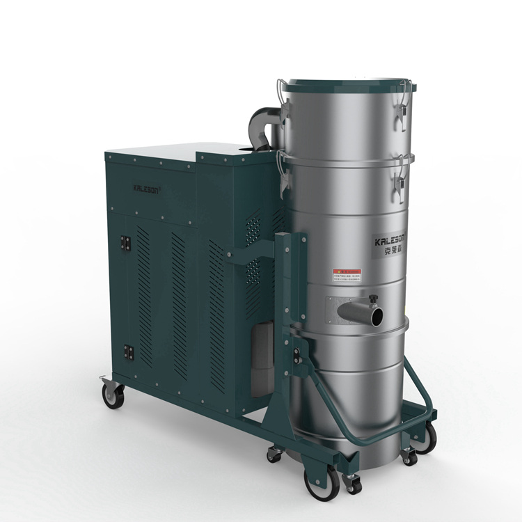 克莱森QM-120L系列自带气源脉冲反吹三相工业吸尘器
